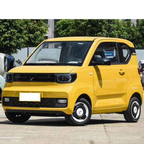 Hot Sale Wuling Wuling MINIEV Electric Yellow Car Second Hand Car